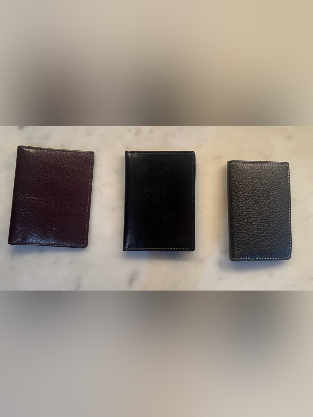 3 Total! Leather Card & Key Holder